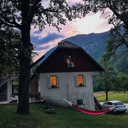 Apartments Mala Korita Soce Soča Dış mekan fotoğraf