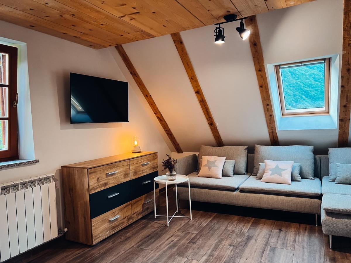 Apartments Mala Korita Soce Soča Dış mekan fotoğraf